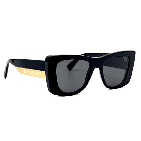 NEW!! BVLGARI Sunglasses Roma BV40038I 01A Authentic - Picture 1 of 12